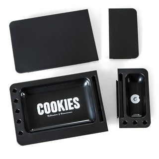 V3 Rolling Tray Black - Cookies