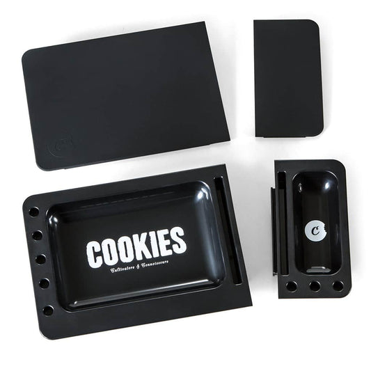 V3 Rolling Tray Black - Cookies