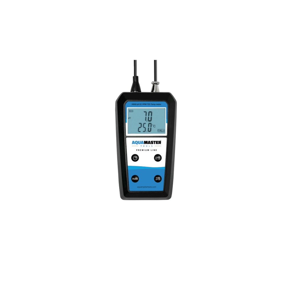 Aquamaster - Medidor Portátil pH EC Ppm TDS Temperatura Modelo H600 Pro Incluye Estuche - vista 3