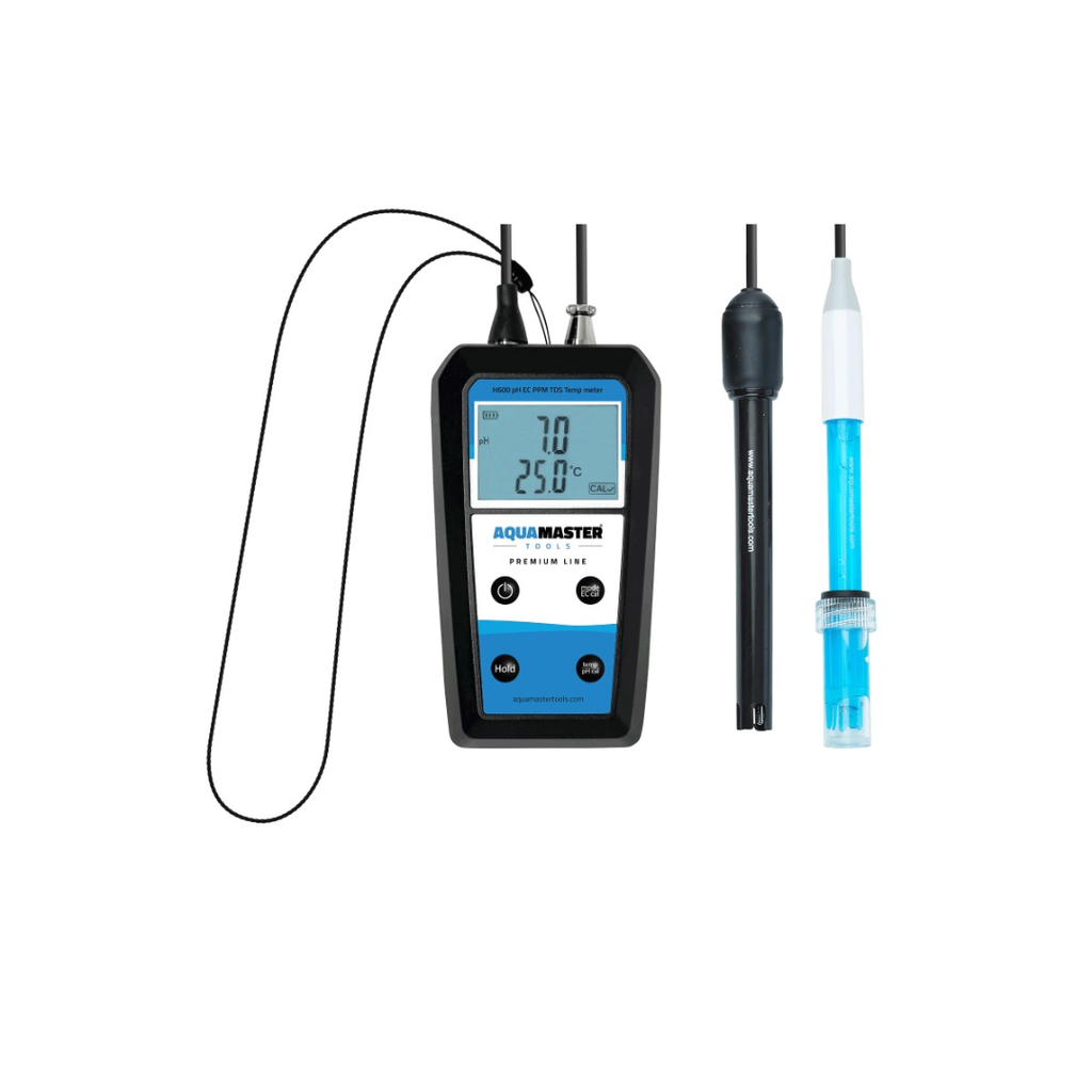Aquamaster - Medidor Portátil pH EC Ppm TDS Temperatura Modelo H600 Pro Incluye Estuche - vista 6