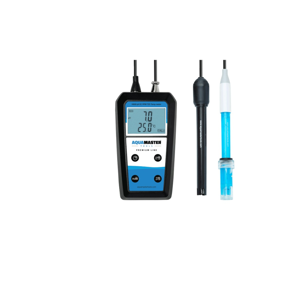 Aquamaster - Medidor Portátil pH EC Ppm TDS Temperatura Modelo H600 Pro Incluye Estuche - vista 2