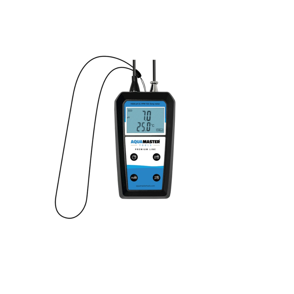 Aquamaster - Medidor Portátil pH EC Ppm TDS Temperatura Modelo H600 Pro Incluye Estuche - vista 5