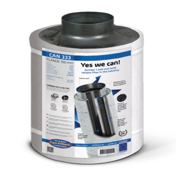 Can Filters - Filtro de Carbón 400M3/H (Ø15CM) - vista 2