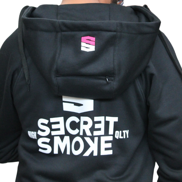 Rude Boys - Poleron Secret Smoke Negro con Cierre - vista 2