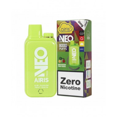 VAPORIZADOR AIRIS NEO P8000 KIWI PASSION FRUIT GUAVA 5% - AIRISTECH