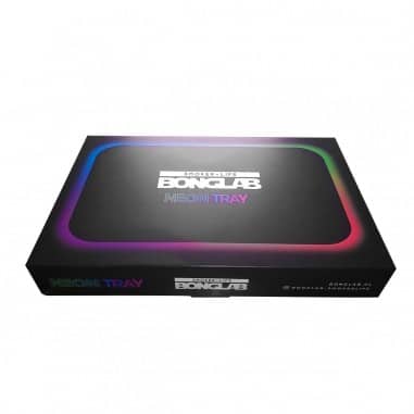NEON TRAY BANDEJA ENROLADO LED AZUL - BONGLAB