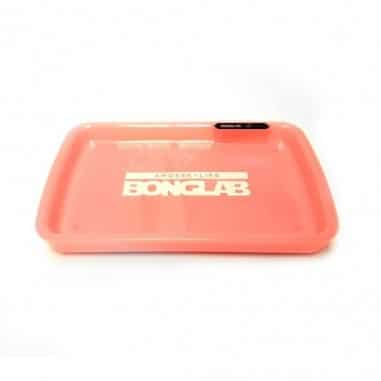 NEON TRAY BANDEJA ENROLADO LED ROSADA - BONGLAB