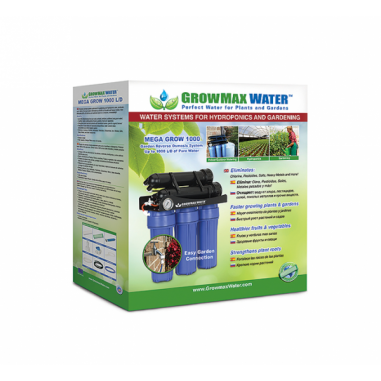 FILTRO DE OSMOSIS INVERSA MEGA GROW 1000 (1000LT/D) - GROW MAX