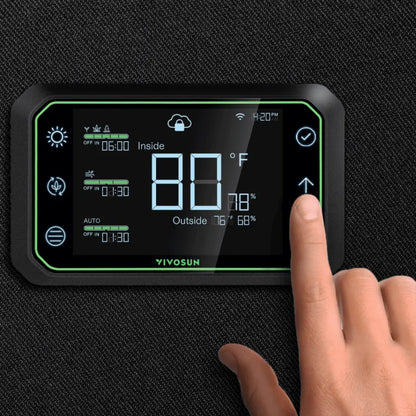 Controlador Ambiental Wifi Vivosun Growhub E42 - vista 3
