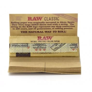 PAPELILLOS CLASSIC CONNOISSEUR TIPS 24UD RAW