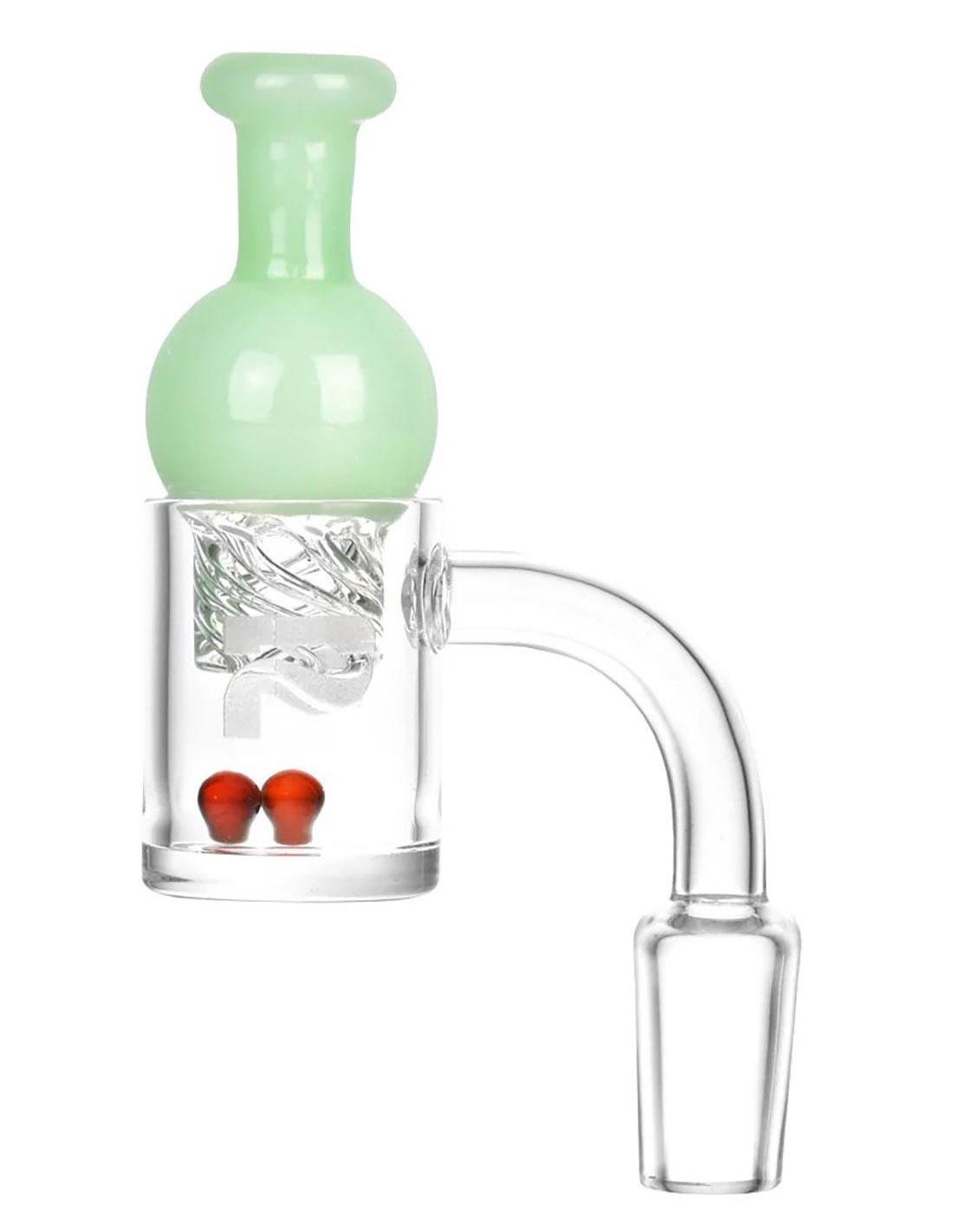 Pulsar Banger de Cuarzo con Helix Carb Cap 14 mm