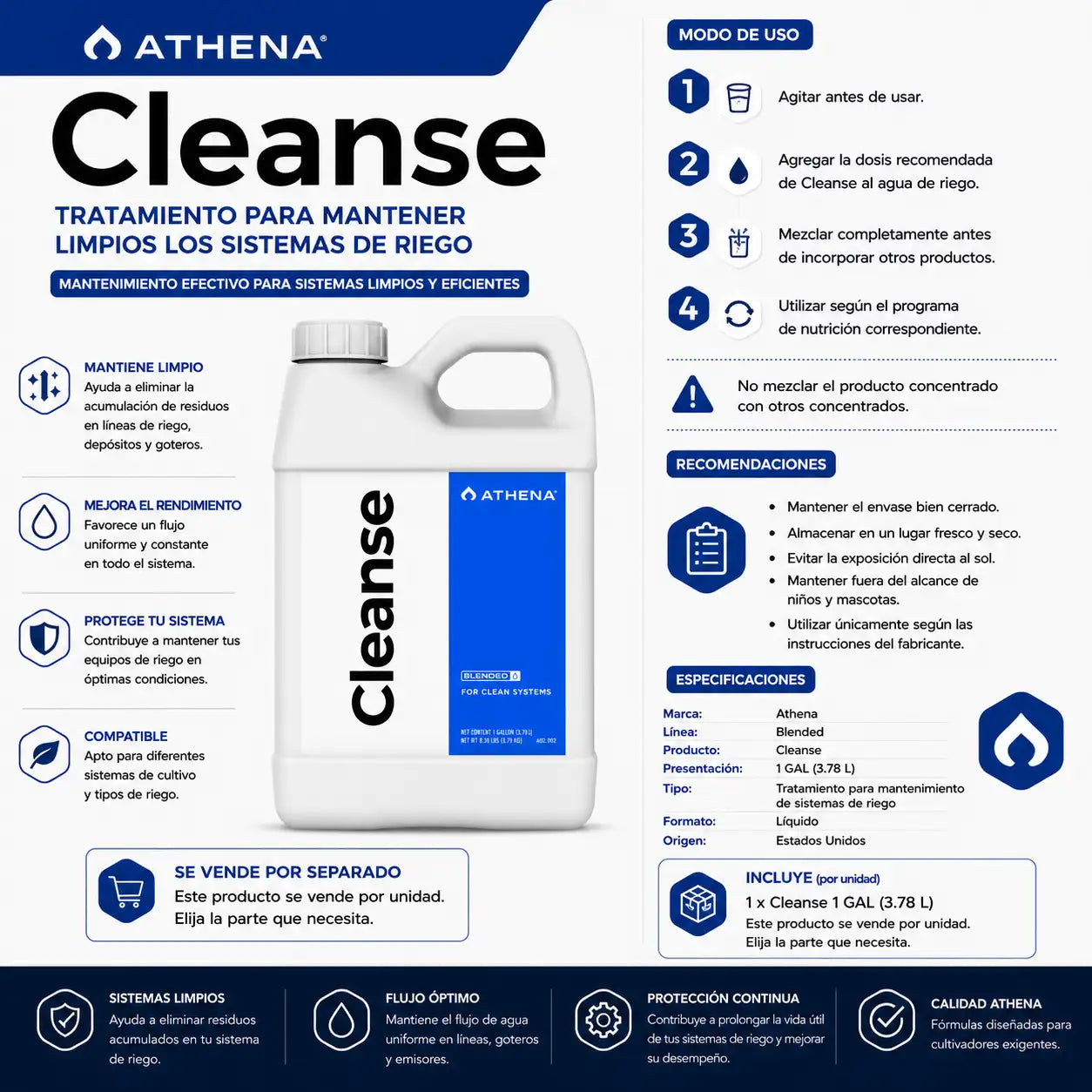 Athena Cleanse 1GAL