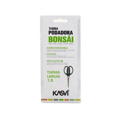 TIJERA PODADORA CLONES (BONSAI) 16CM - KASVI
