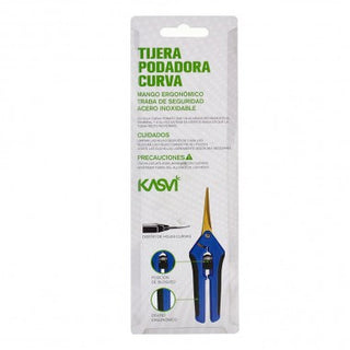 TIJERA PODADORA CURVA 17CM - KASVI
