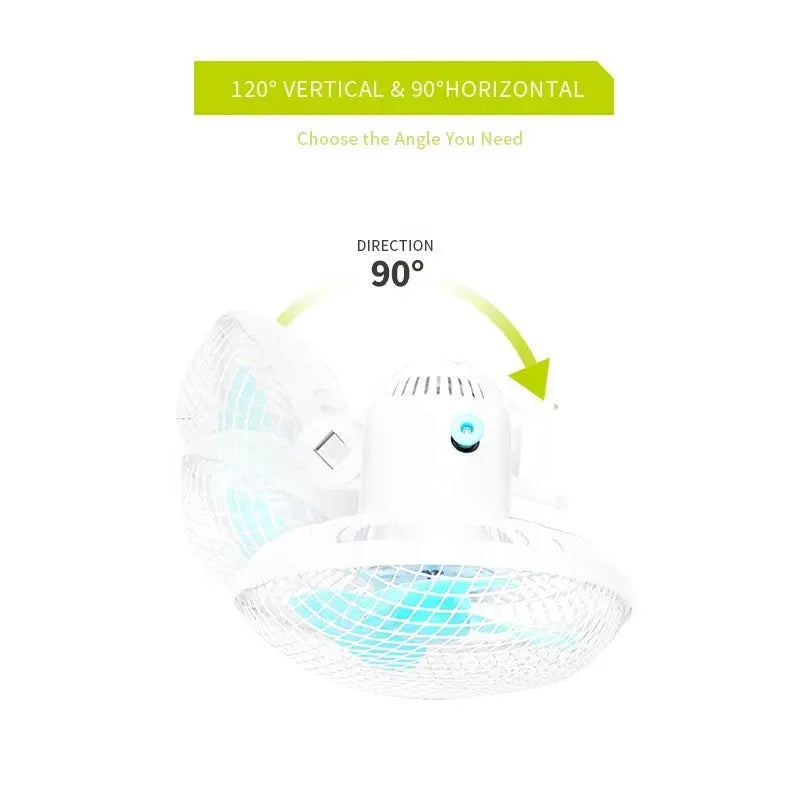 Ventilador Pinza 6" 2 Velocidades - vista 3